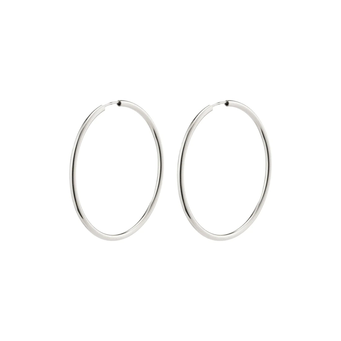 April Medium Sized Earrings - Silver