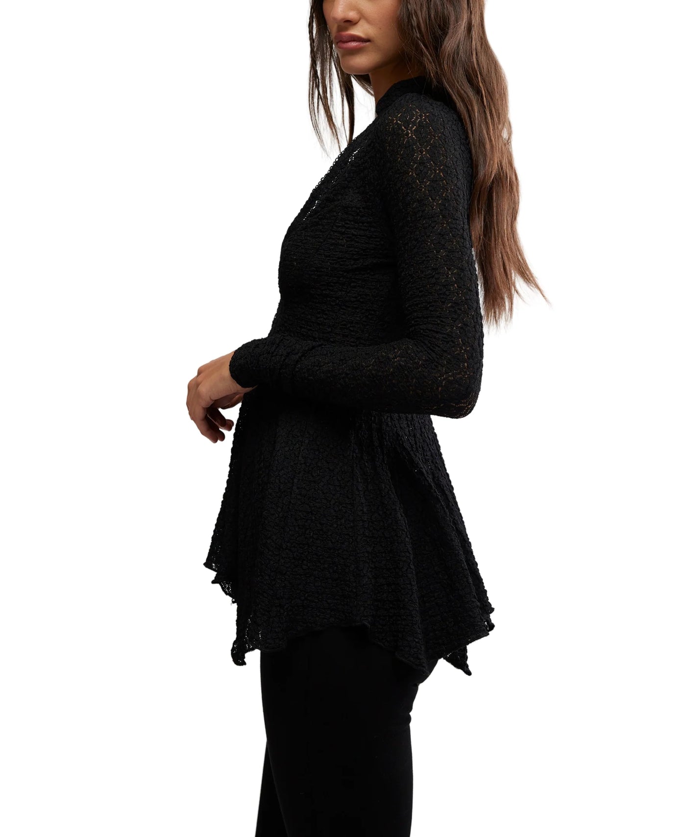 Janey Lace Top - Black