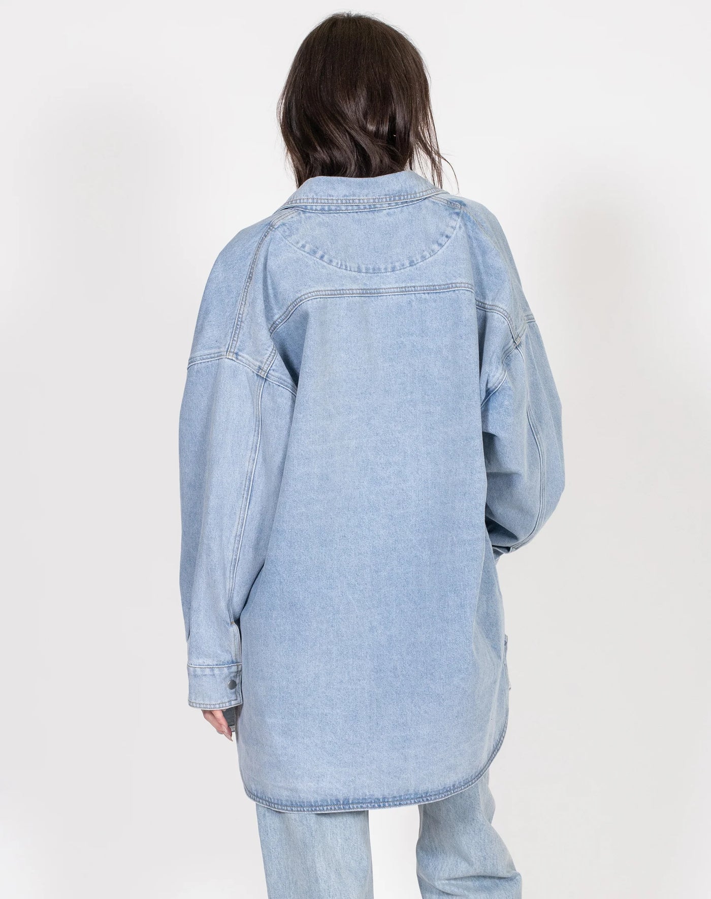 Shania Denim Jacket - Light Blue Denim