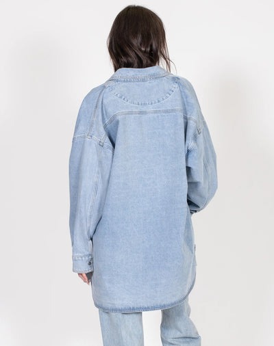 Shania Denim Jacket - Light Blue Denim