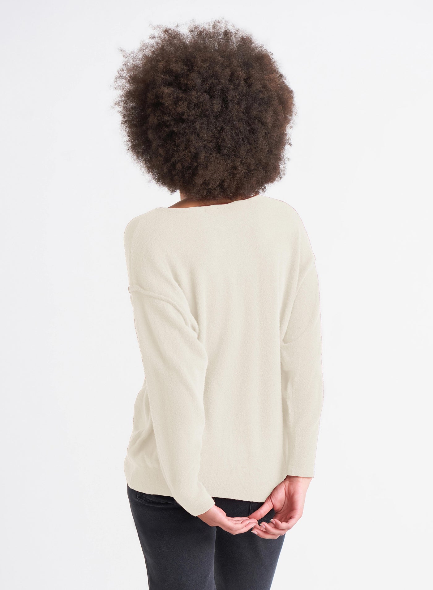 Ultra Soft V Neck Sweater - 2 colors available