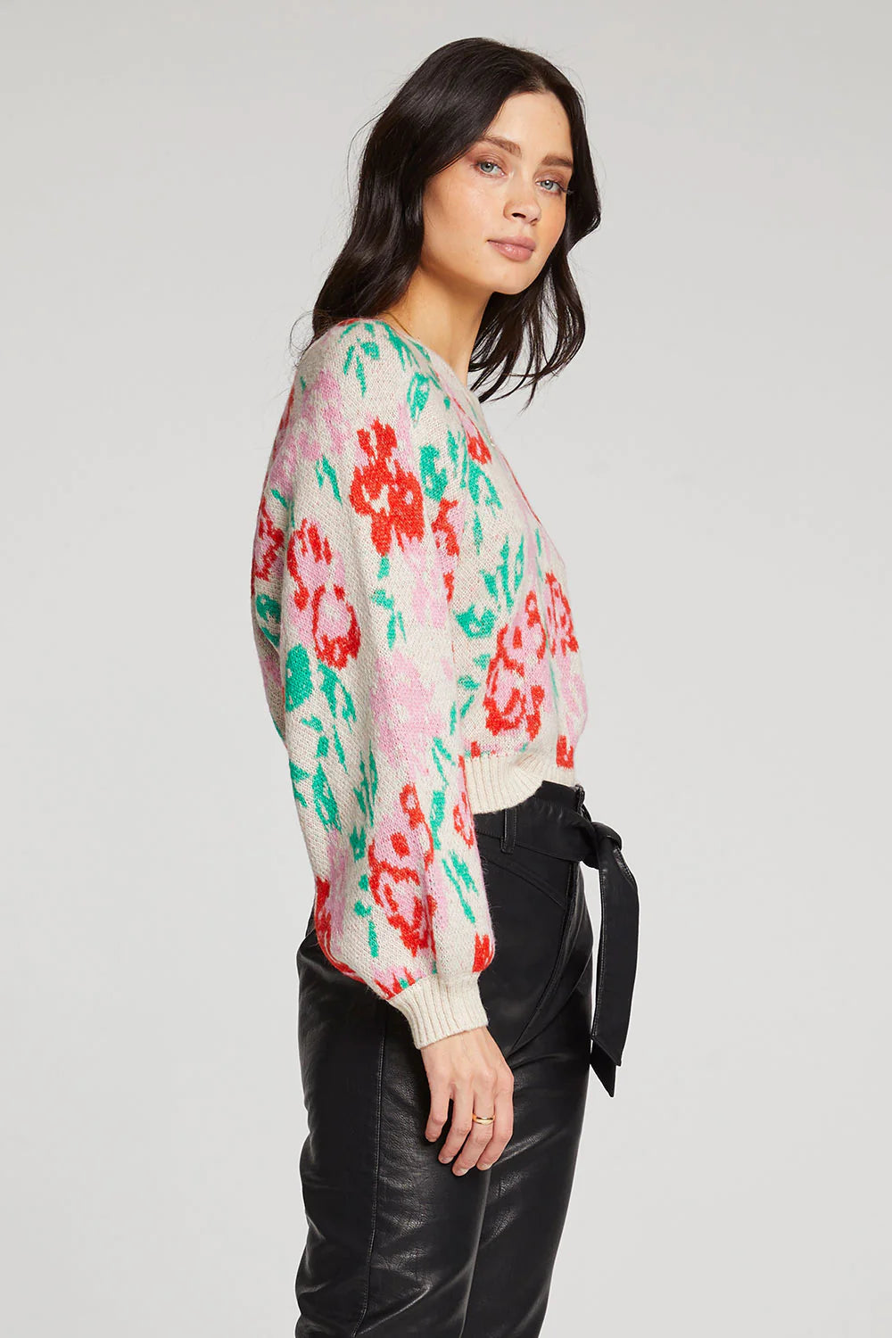 Noble Floral Sweater