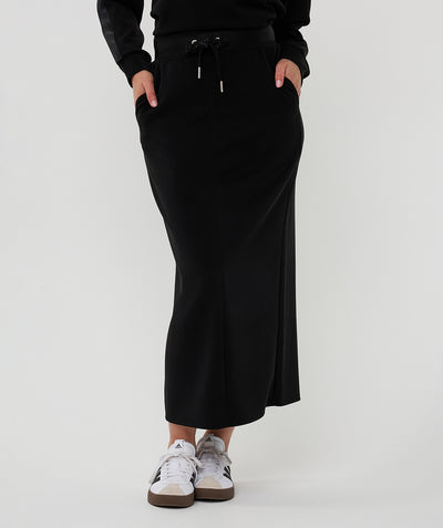 Midi Super Soft Skirt - Black