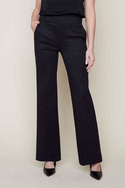 Pull On Comfort Waist Dress Pants - Carbon