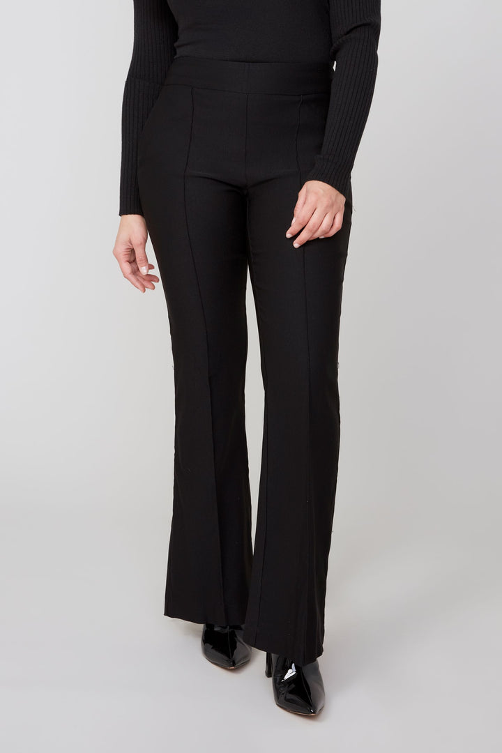 Pull On Dress Pants with Wide Waist Band