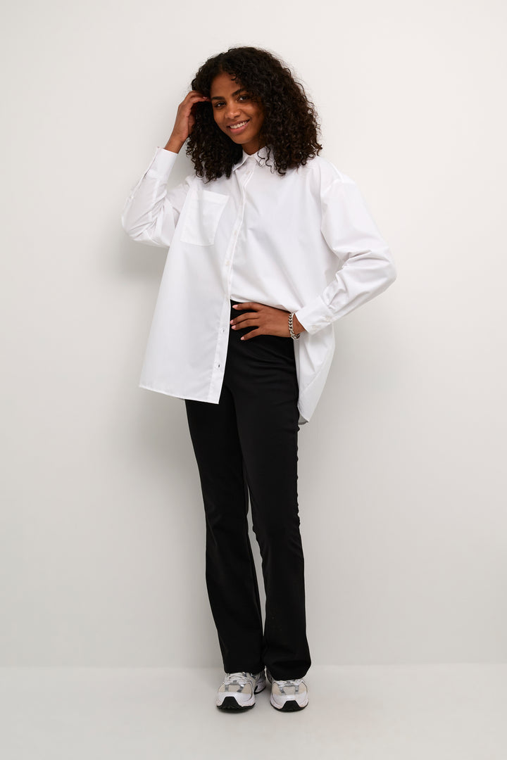 Jenny Flared Leggings - Black Deep