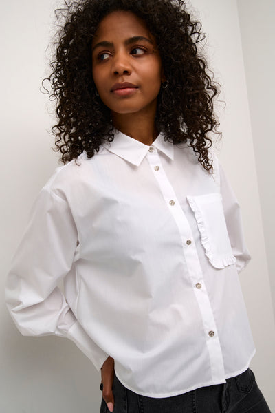 Amelia Shirt - Optical White