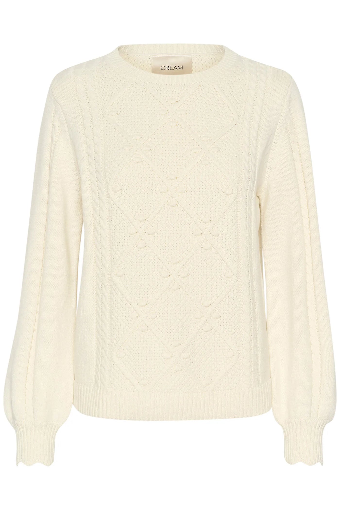 Michelle Knit Pullover - Eggnog