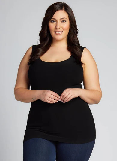 Bamboo Plus Size Tank - O/S