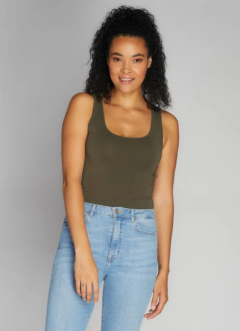 Bamboo Short Tank O/S