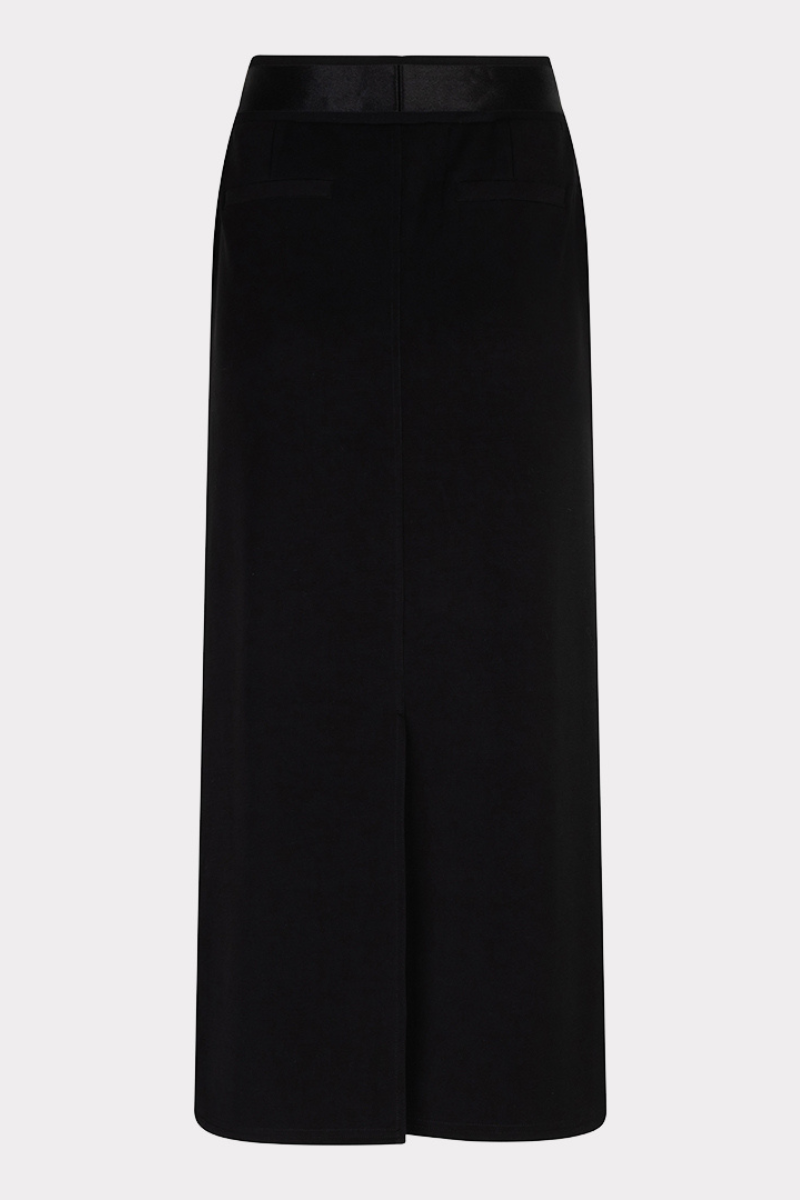 Midi Super Soft Skirt - Black