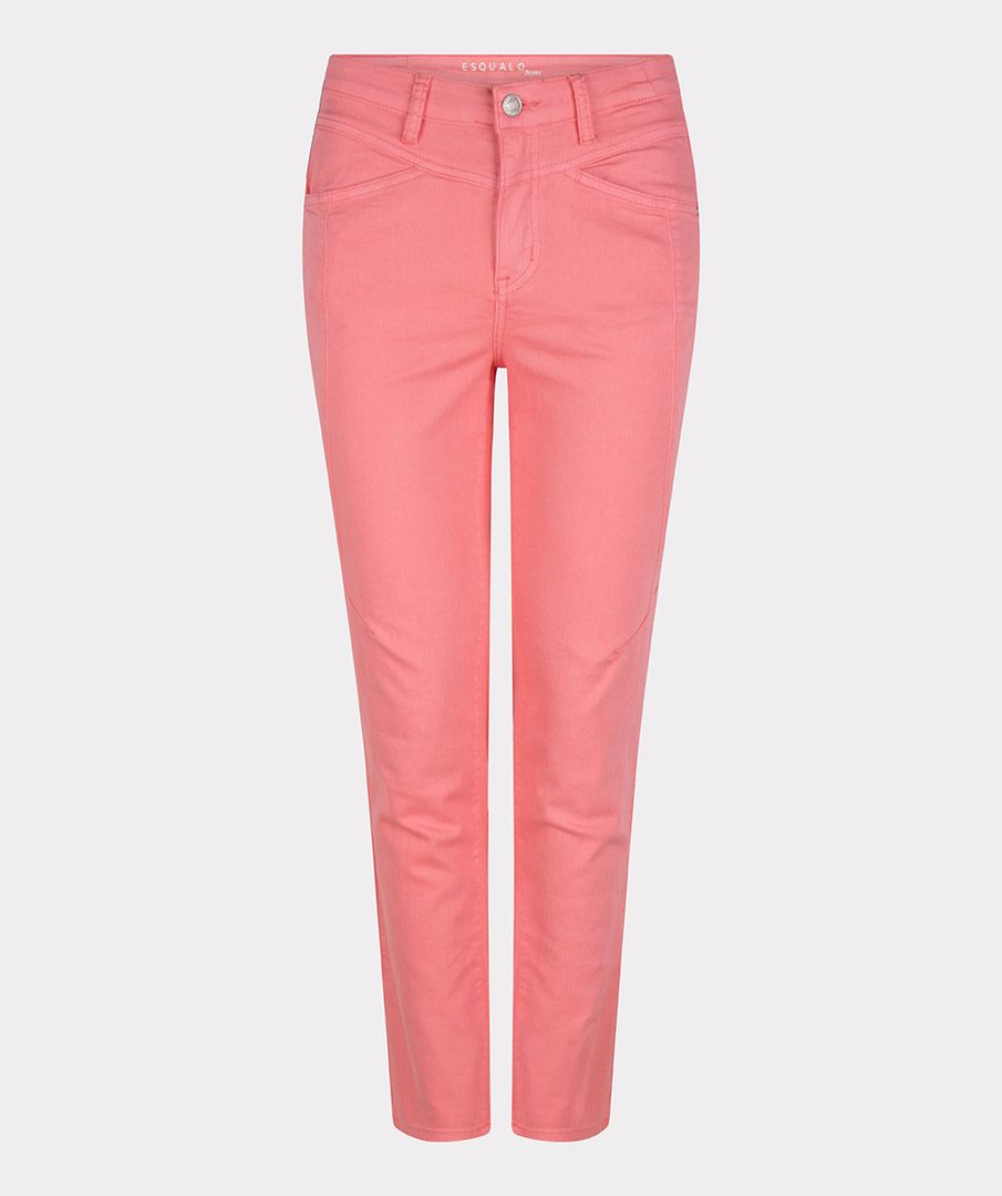 Straight Denim Jeans // Pink