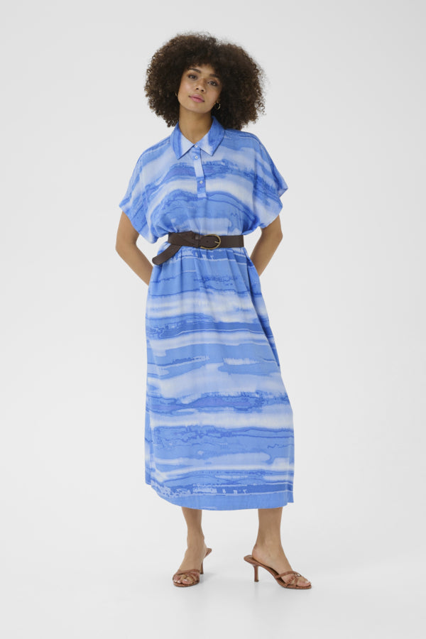 Alexa Maxi Dress - Blue Blur