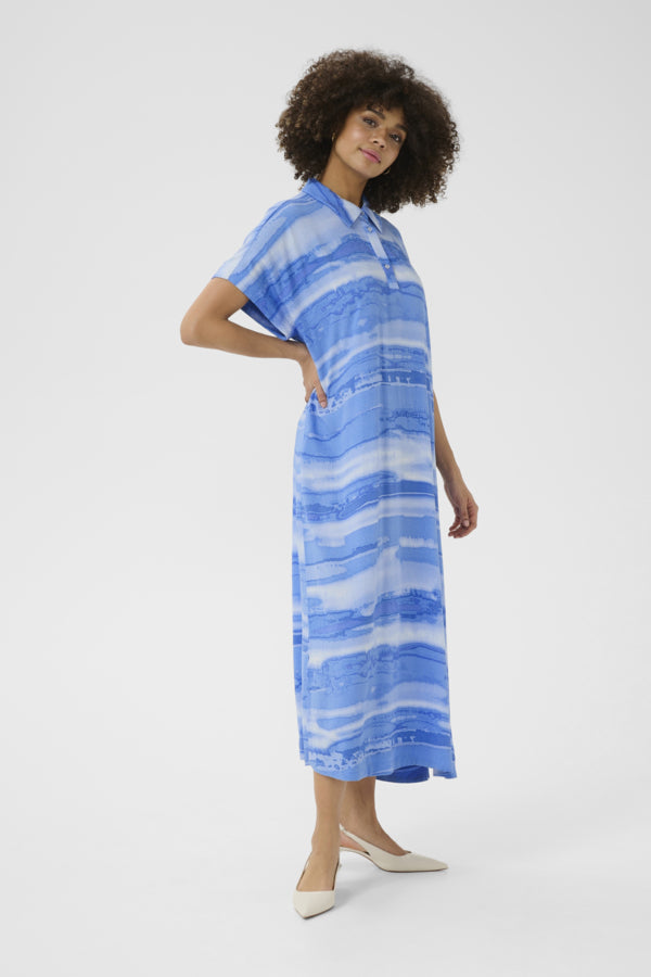 Alexa Maxi Dress - Blue Blur