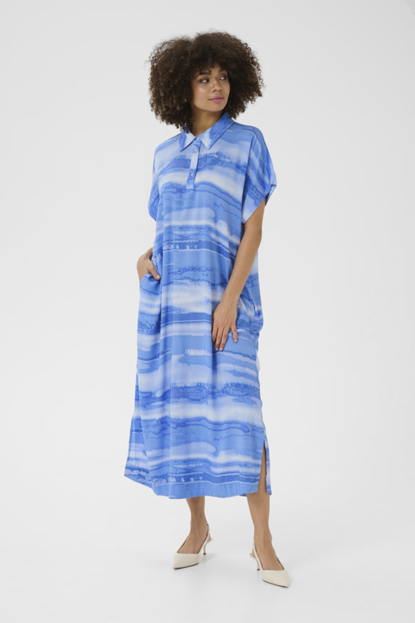 Alexa Maxi Dress - Blue Blur