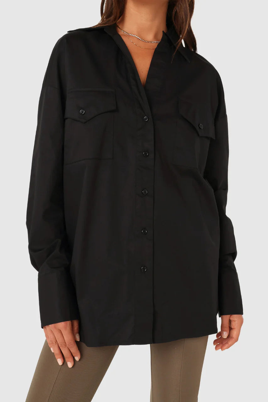 Saskia Shirt (Black)