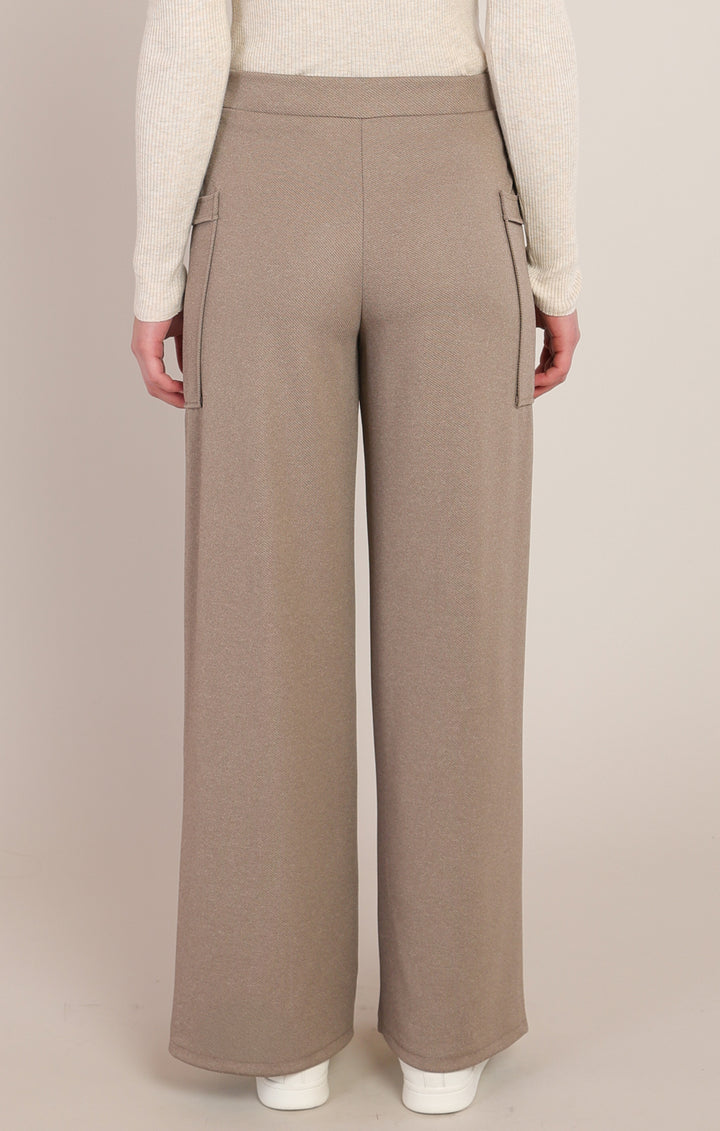 Twill Pocket Pants - Warm Taupe