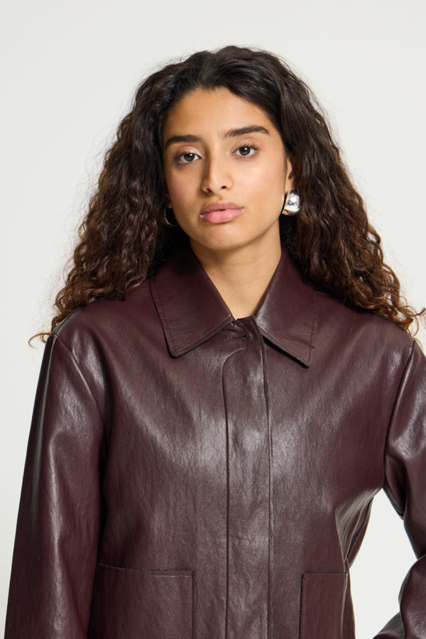 Harium Casual Jacket - Fudge