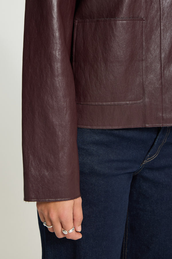 Harium Casual Jacket - Fudge