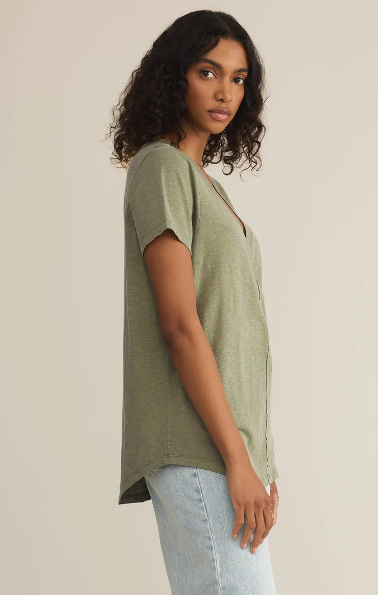 Asher V-Neck Tee