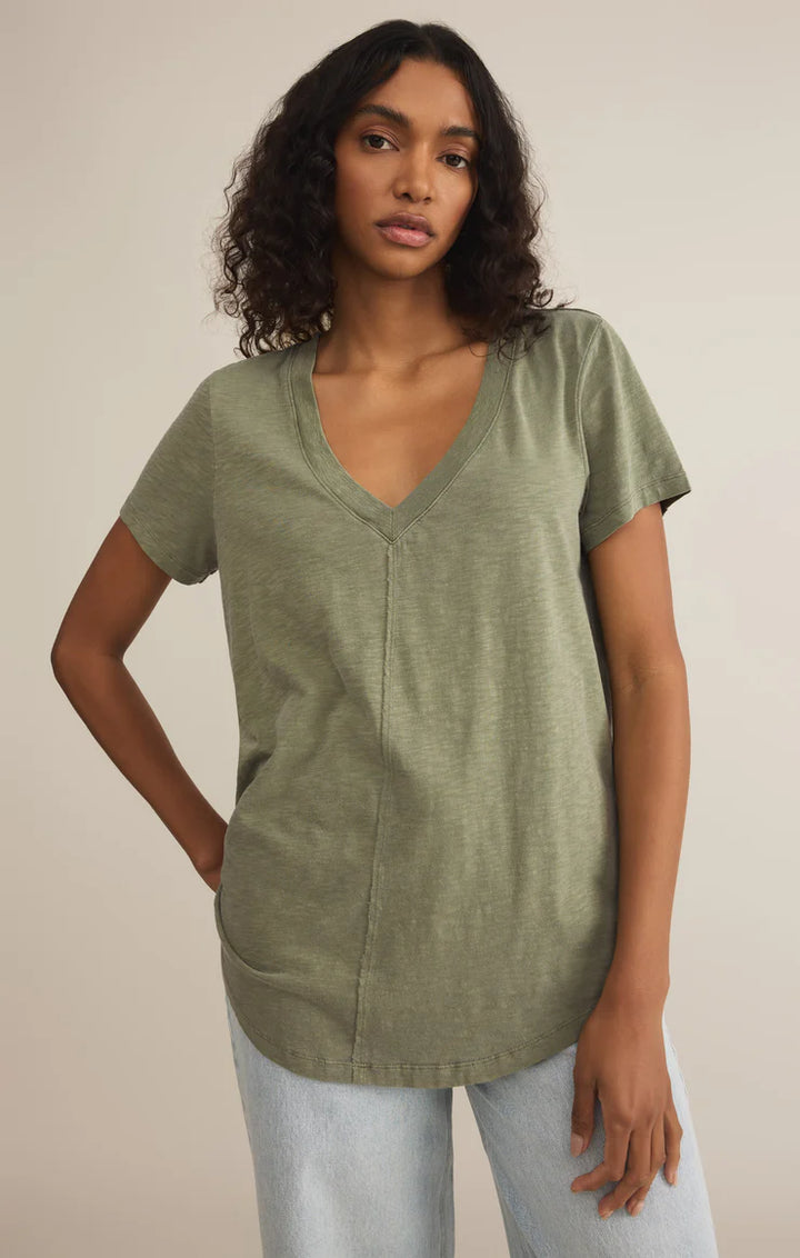 Asher V-Neck Tee