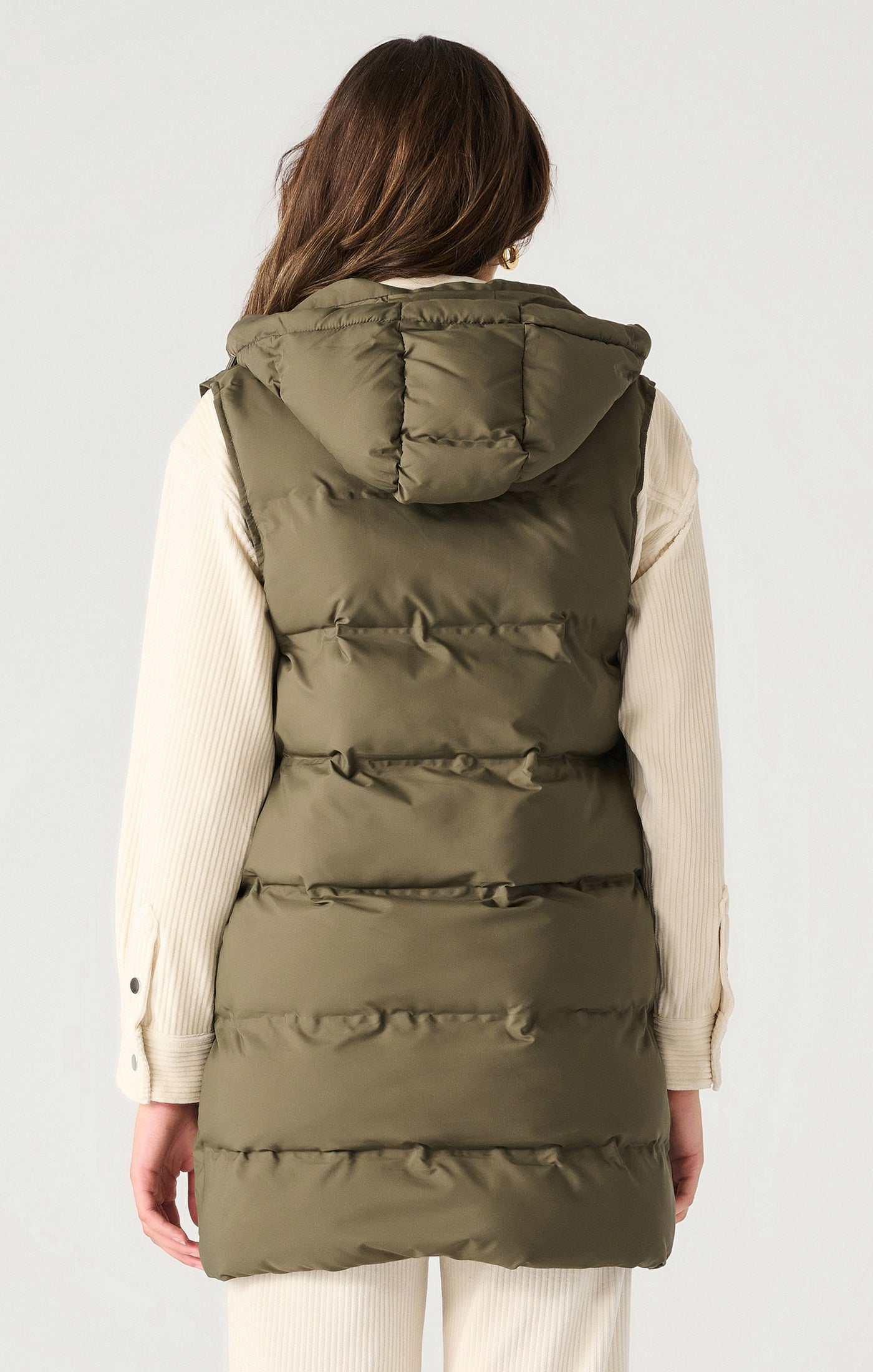 Hooded Puffer Vest