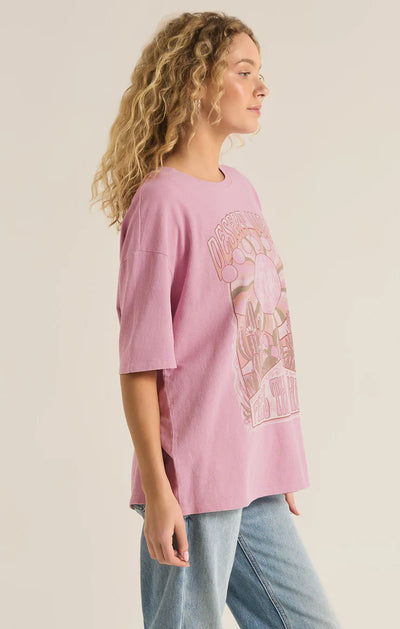 Desert Vibes Social Tee - Sunset Mauve