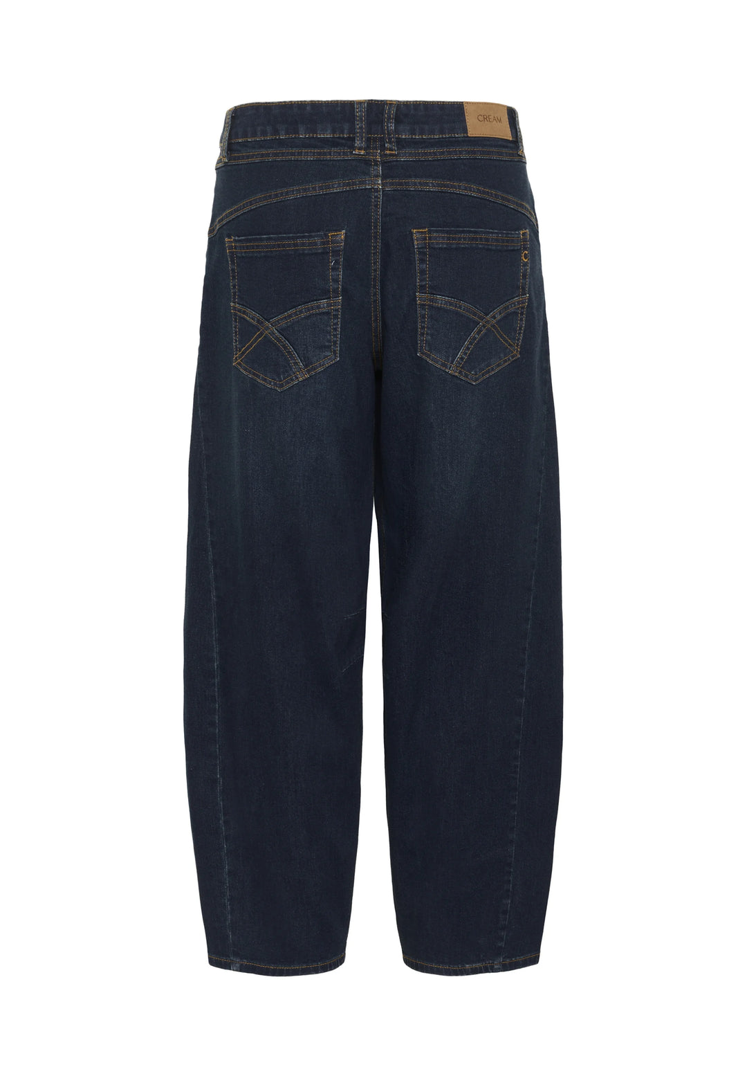 Bahren Ankle Relaxed Jeans - Garland Dark Blue denim