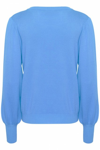 Karilynne V-Neck Pullover - Ultramarine