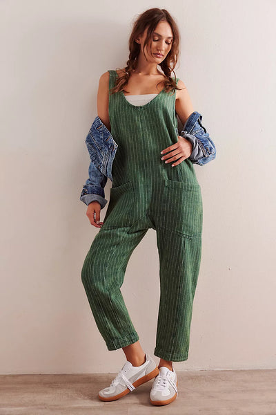 Escalades Railroad Jumpsuit -  Escalades Stripe