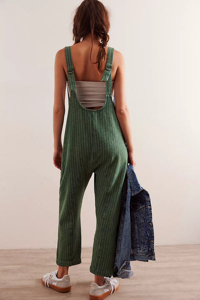 Escalades Railroad Jumpsuit -  Escalades Stripe