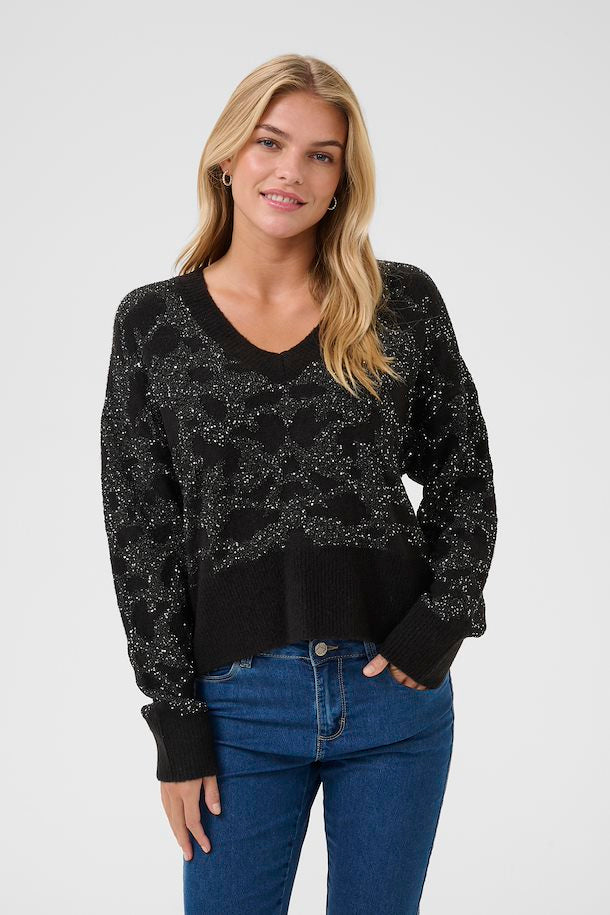 Dance the Night Away Pullover - Deep Black