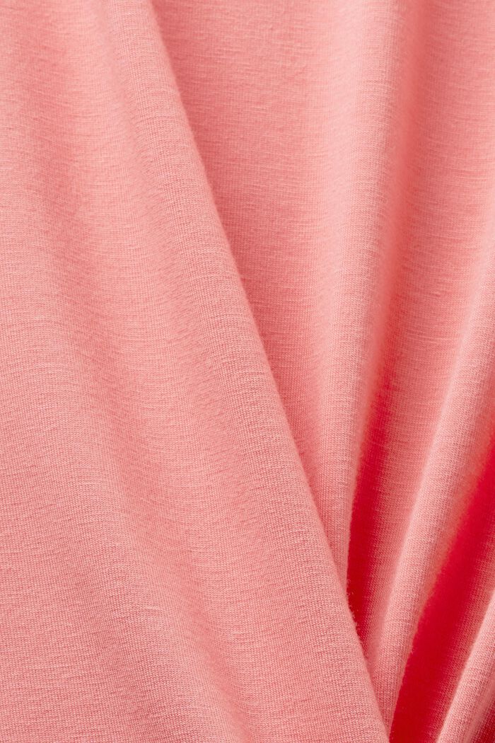 Bat Wing Long Sleeve Dolman Top - Pink