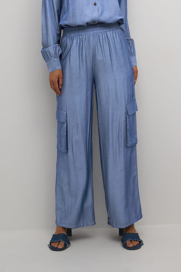 Kasandra Pants - Chambray Blue