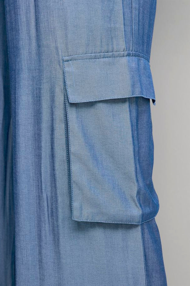 Kasandra Pants - Chambray Blue