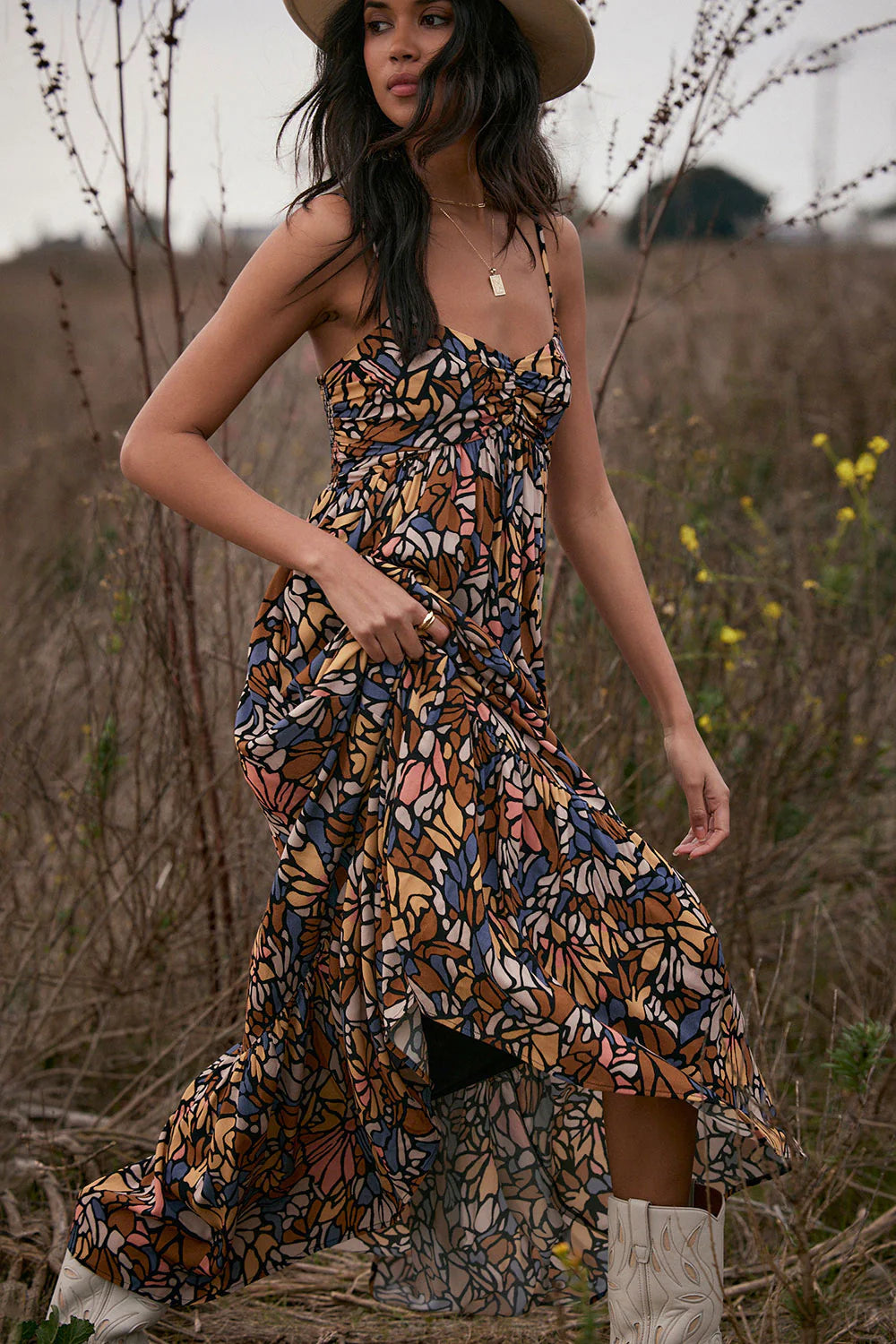 Flora Maxi Dress - Multi