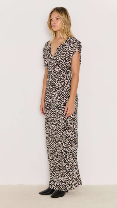 Elka Bias Maxi Dress - Floral