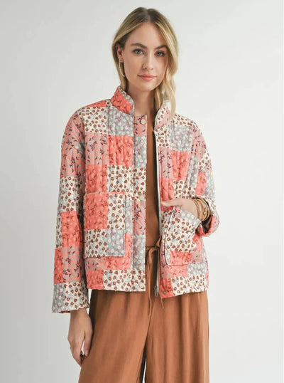 The Collector Patchwork Quilted Jacket - Multi