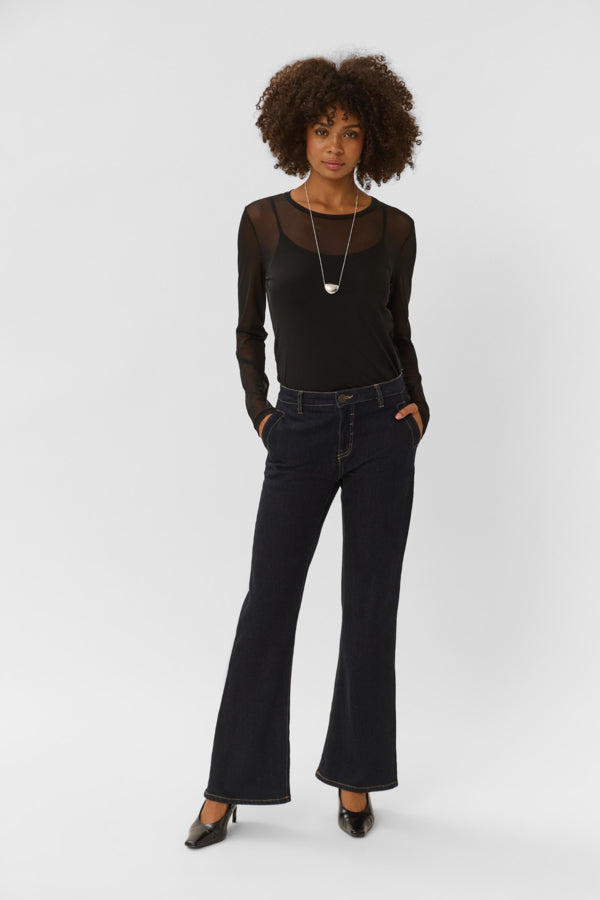 Laya Mesh Pullover Top