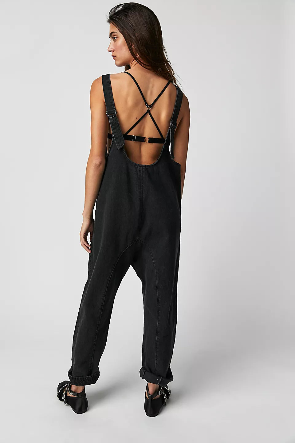 High Roller Jumpsuit - Mineral Black