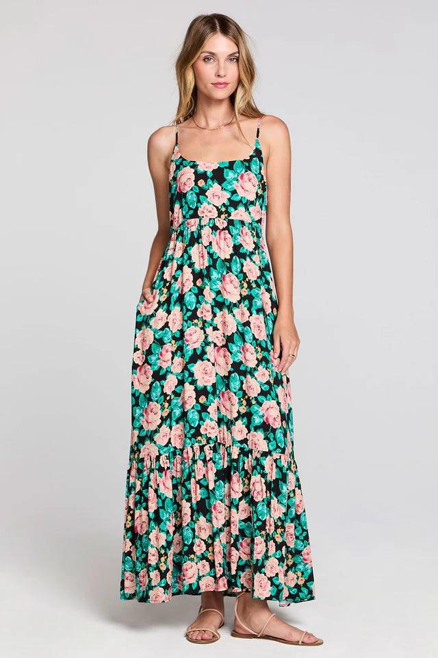 Rene Midi Dress - Botanical Floral