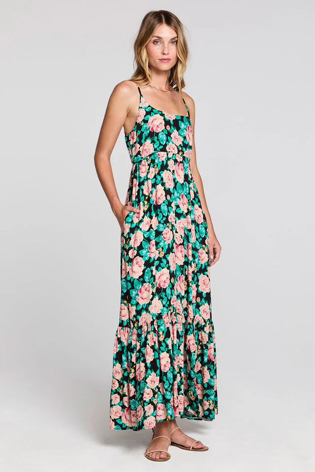 Rene Midi Dress - Botanical Floral