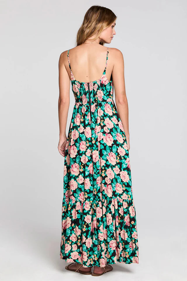 Rene Midi Dress - Botanical Floral
