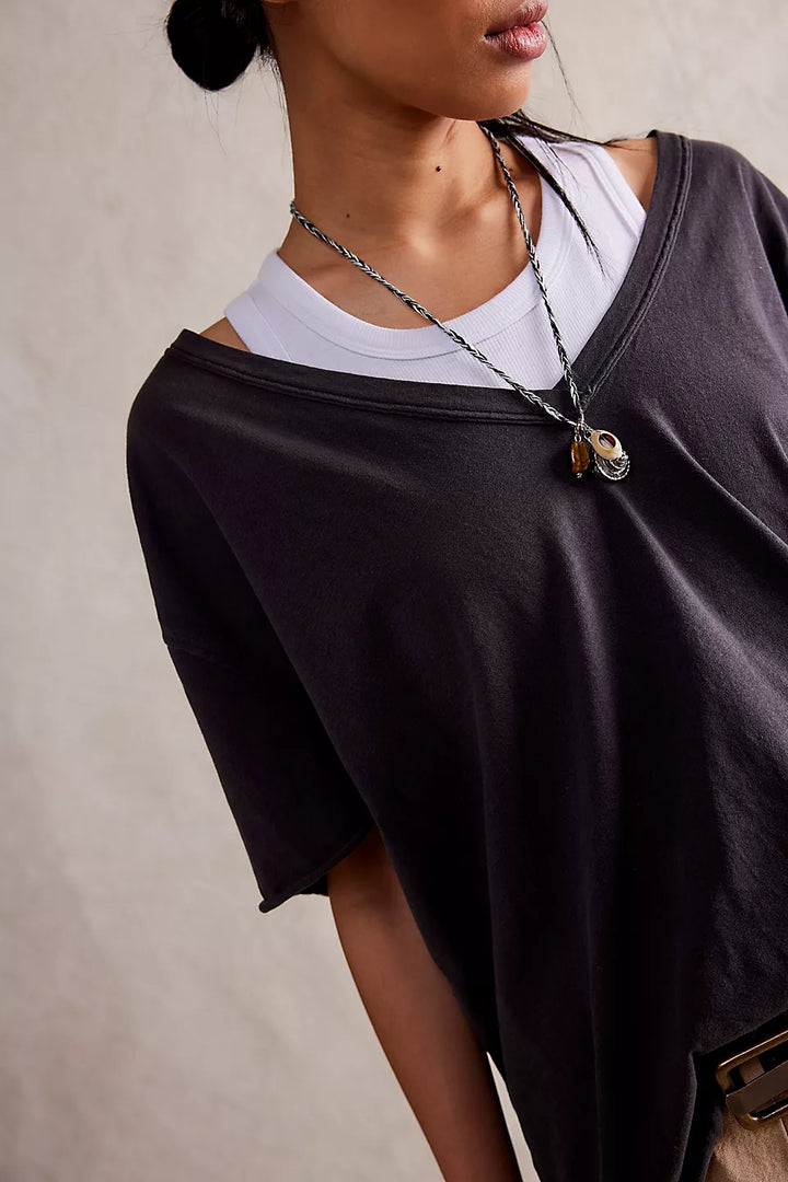 RESTOCKED! Nina V-Neck Tee