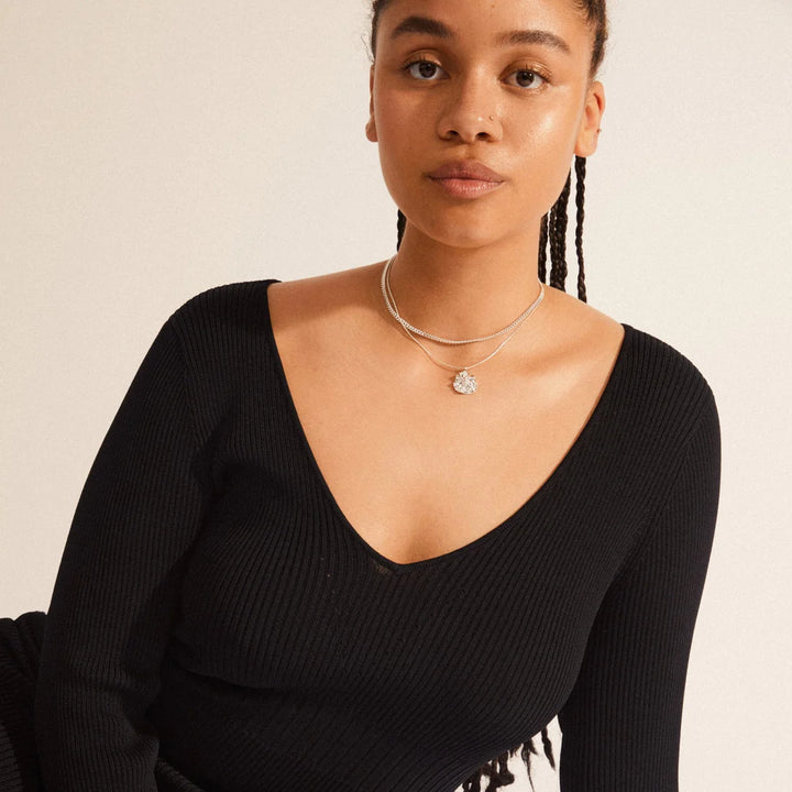 Willpower 2 in 1 Necklace Set - Silver