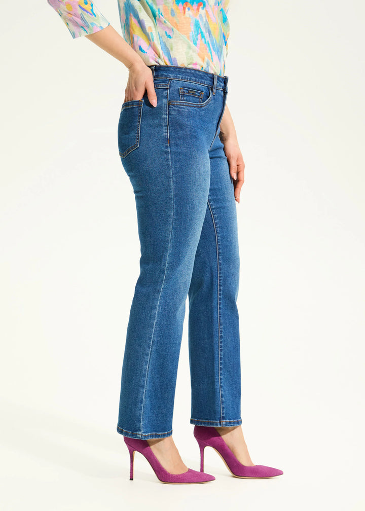 Olivia Boot Ankle Denim Jeans - Medium Wash
