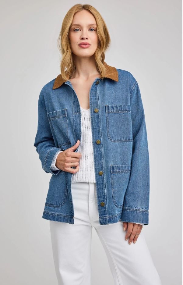 Flynn Jacket - Light Wash
