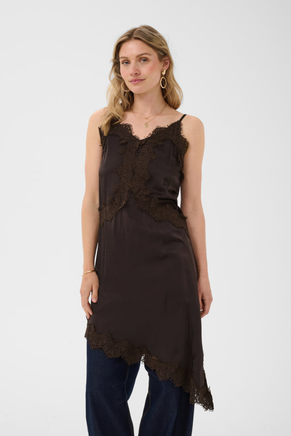 Confir Lace Detail Dress- Java