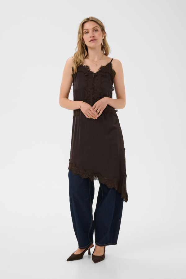 Confir Lace Detail Dress- Java