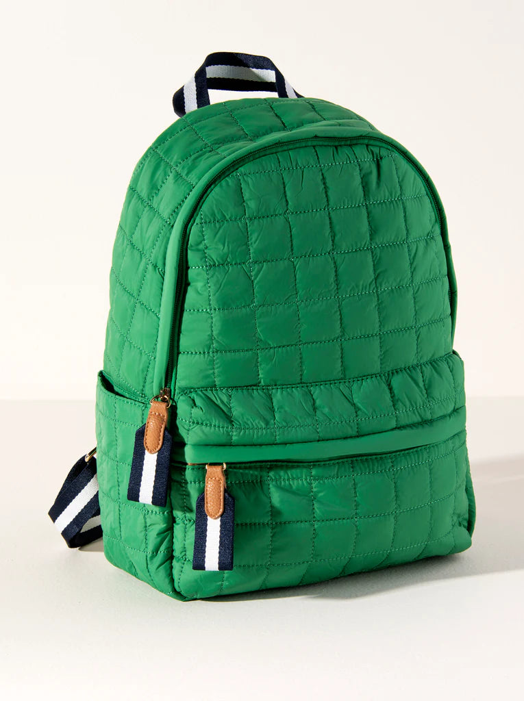 Ezra Quilted Nylon Backpack